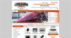 Desktop Screenshot of bikerlist.com